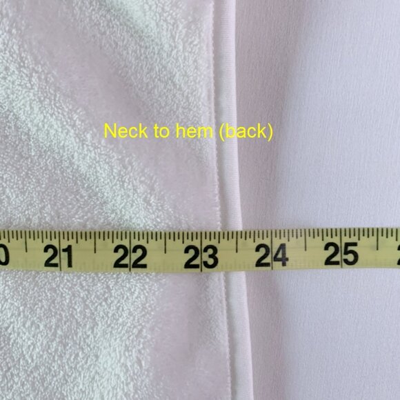 Comfy Misty Mountain White Fleece Jacket SMALL - Picture 7 of 9